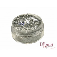 Diamond FX Cosmetic glitter Козметичен глитер, 5 gr Fiber Silver / Конци златни, DFX-CG22